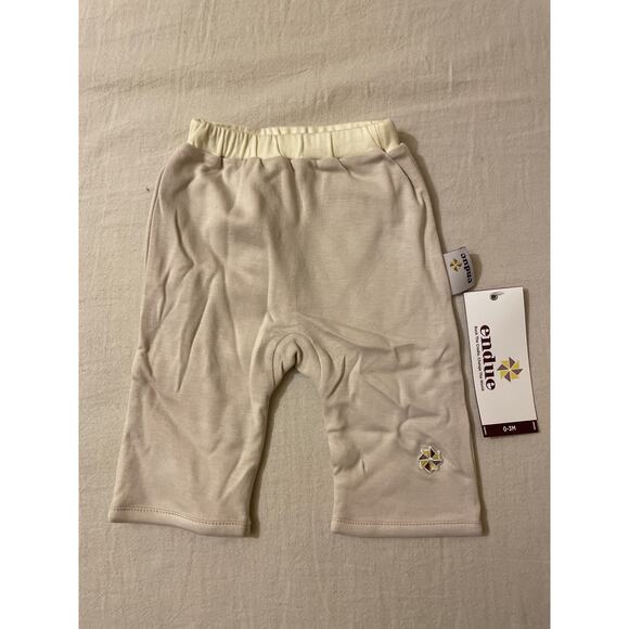 Endue Baby Pants Size 0-3 Months Organic Pima Cotton Reversible Newborn 4 Pairs - Picture 2 of 7